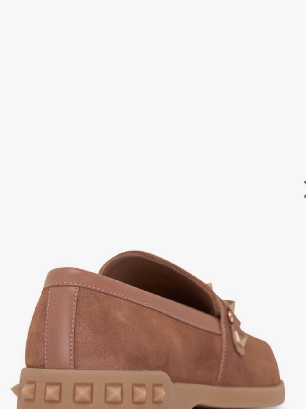 Valentino Leisure Flows Rockstud Suede & Leather Loafer SZ: - Picture 3 of 11